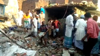 Tíz ember halálát okozta egy gázrobbanás Indiában
