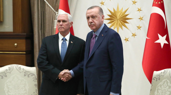 Tűzszünetről állapodott meg Erdoğan és Pence