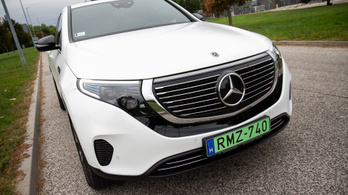 Teszt: Mercedes EQC 400 4matic - 2019.