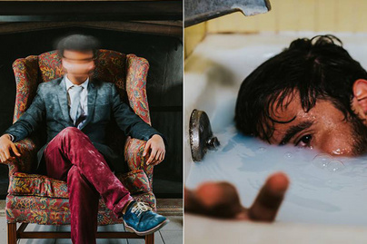 Megrázó képek a depresszióról: saját betegségét örökítette meg a fotós