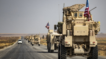 Irak felől visszatért Szíriába egy amerikai katonai konvoj