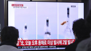 Újabb rakétákat lőtt ki Észak-Korea a Japán-tengerbe