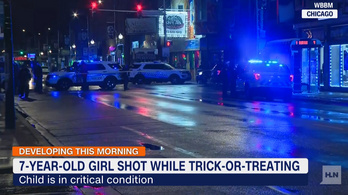 Halloween estéjén lőttek meg egy hétéves lányt Chicagóban