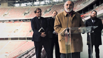 Öt egyház mondott áldást a Puskás-stadionra