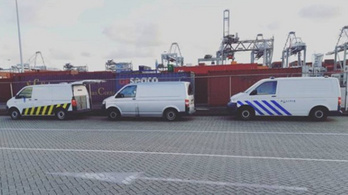 300 kiló kokaint foglaltak le Rotterdam kikötőjében