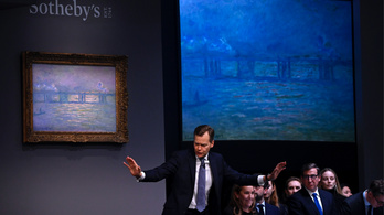 Közel 8 milliárd forintért kelt el Monet egyik festménye