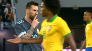 Messi csendre intette a brazil kapitányt