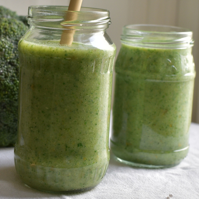 Ez a legfrissítőbb, legkrémesebb smoothie: fura, de brokkolival készül