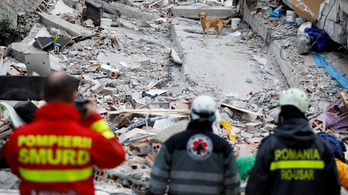 Újabb 13 áldozatát találták meg az albániai földrengésnek