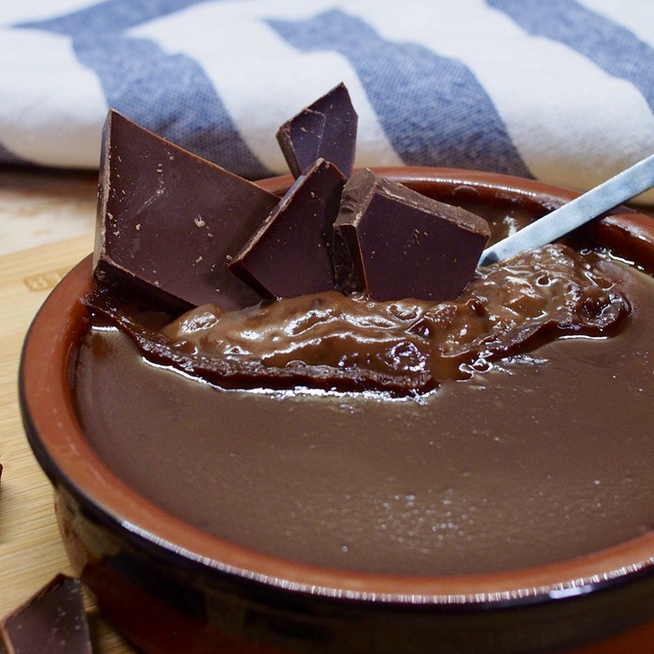 Selymes, csokoládés sült puding - Ha te se bírod megvárni, amíg kihűl a puding