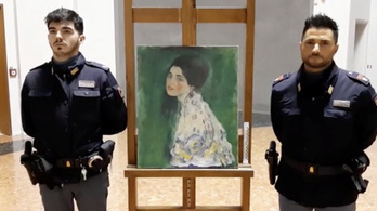 Titokzatos módon megkerült Klimt-képet mutattak be
