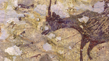 Íme a világ legősibb vadászjelenetét ábrázoló barlangfestmény