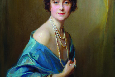 László Fülöp: Yorki hercegné, Lady Elizabeth Angela Marguerite Bowes Lyon, a későbbi Erzsébet anyakirályné, 1925 