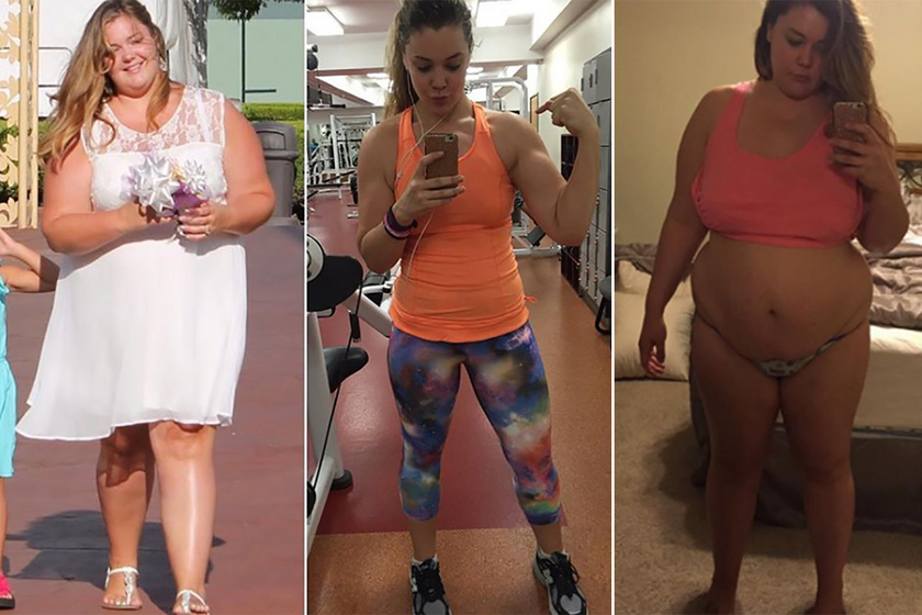 Hogy néz ki egy női test 57 kg fogyás után? A fiatal anyuka megmutatta