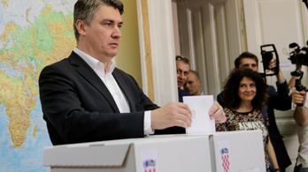 Zoran Milanovic nyerte meg a horvát elnökválasztás első fordulóját