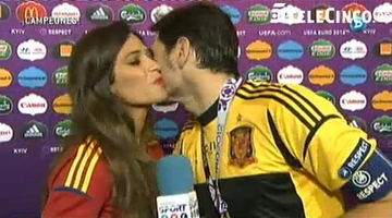 Nem kapott csókot Casillas menyasszonya