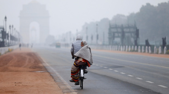 Megdőlt a hidegrekord Indiában