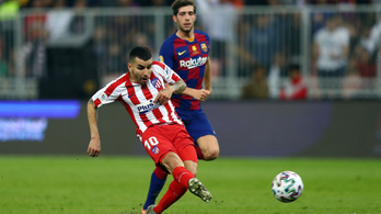 Az Atlético 17 másodperc alatt gólt lőtt a Barcának, kiejtette a Szuperkupából