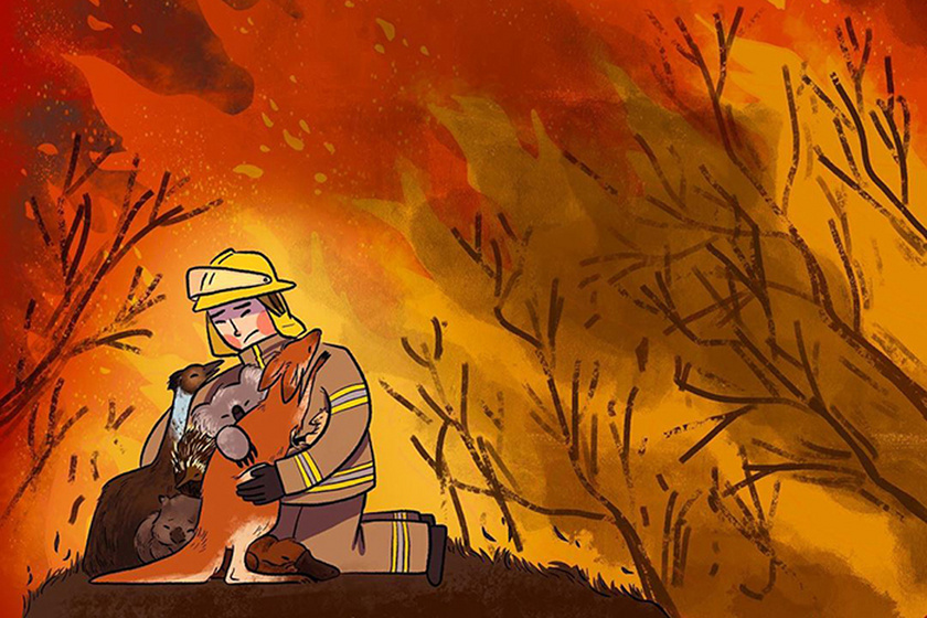 Szívszorító képek az ausztrál tűzvész legnagyobb áldozatairól - Sokan megkönnyezték
