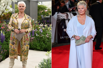 A 85 éves Judi Dench maga a kifinomult sikk: a gyönyörű színésznő a nőies stílus megtestesítője