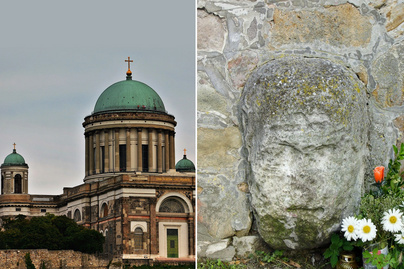 Három rejtélyes arc az esztergomi bazilikánál: a kőfejeknek gyógyító erőt tulajdonítanak