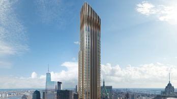 Nem építik tovább Manhattan legnagyobb bronzcsíkos felhőkarcolóját