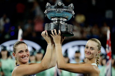 Babos Tímeáék megnyerték az Australian Opent - A gyönyörű teniszező így örült a győzelemnek