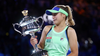 A 21 éves amerikai először jutott Grand Slam-döntőbe, megnyerte az AusOpent