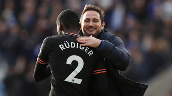 Rüdiger duplázott, a Leicester elherdálta a helyzeteit a szombati rangadón