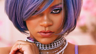 Rihanna Normanival az oldalán prezentálta legújabb-fehérnemű kollekcióját