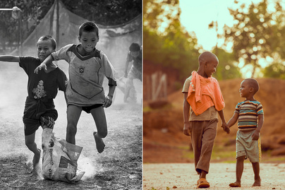 Az árvaházban felnőtt gyermekeknek ez jelenti a valódi boldogságot: gyönyörű fotókon a barátság ereje