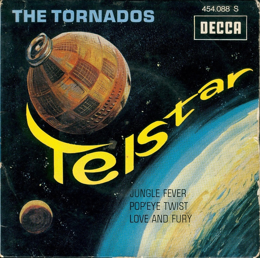A The Tornados lemezének borítója, főszerepben a Telstar.