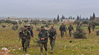 Nagy területeket foglaltak vissza a kormányerők Idlibnél és Aleppónál