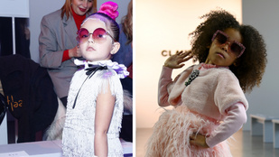 Már 4 éves kortól menőznek az influenszer-kislányok a New York-i divathéten