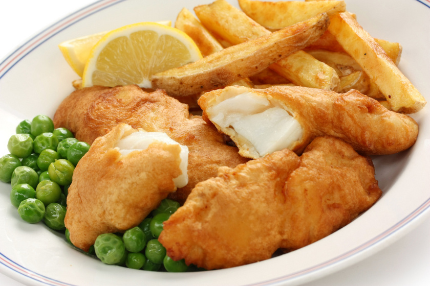 fish and chips recept
