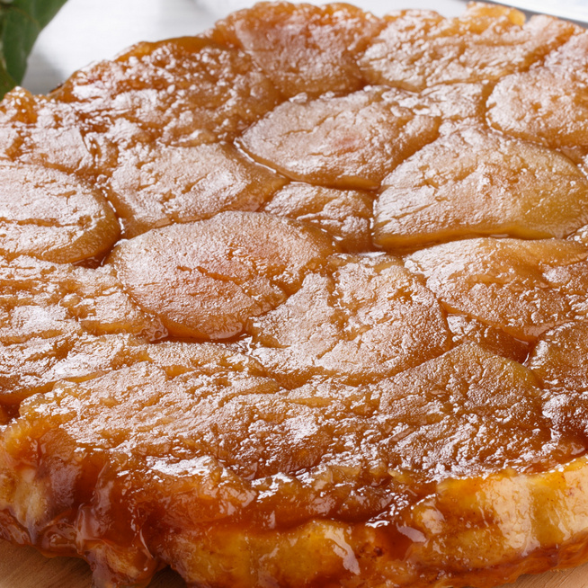 Szaftos és puha fordított almás pite - Alig van benne tészta