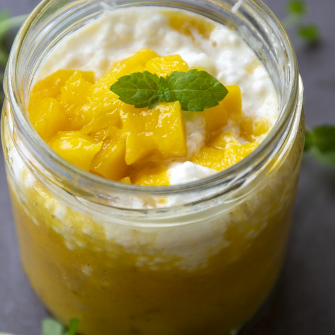 Emésztést segítő és tápláló mangós tápiókapuding – Desszertnek és napindítónak is kiváló
