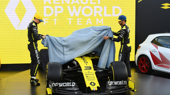 F1: a Renault is bemutatta végleges fényezését