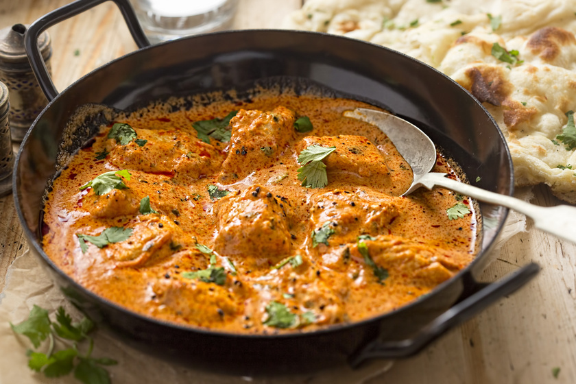 Pikáns indiai csirkecurry – Rizs és naan kenyér mellé is tökéletes