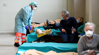 Olaszországban közel 3500 új fertőzöttet diagnosztizáltak szombaton