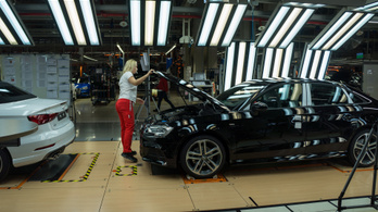 Audi Hungária: hétfőtől leállunk