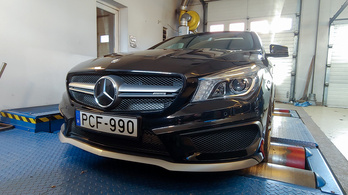 Totalcar Erőmérő: Mercedes CLA 45 AMG