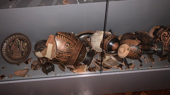 Súlyos károkat okozott a földrengés a Zágrábi Régészeti Múzeumban
