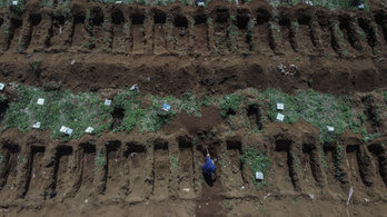 Előre ássák a sírokat Brazília legnagyobb temetőjében
