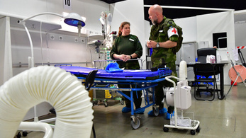 Észtország és Svédország is ideiglenes kórházakat nyit