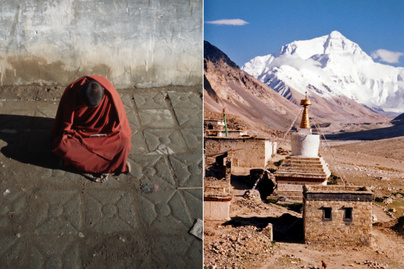 Több mint ötezer méter magasan él egyedül: egy tibeti szerzetes megmutatta, mivel telnek a napjai