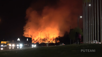 Háromhektárnyi terület lángolt Szombathely külvárosában