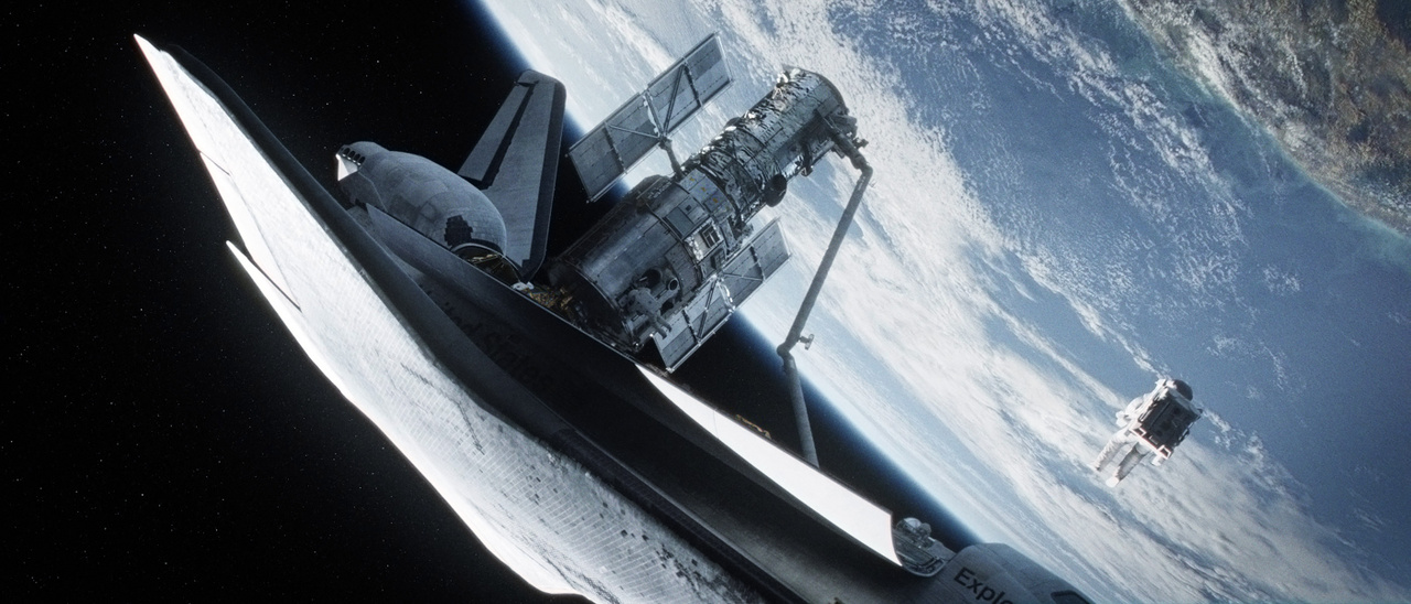 A Hubble szerepelt Alfonso Cuarón mexikói filmrendező 2013-as filmjében, a Gravitációban. A film egy fiktív, közeli jövőben játszódó űrsiklóküldetéssel indul: az STS-157 küldetés feladata a Hubble űrteleszkóp szervizelése lenne, de a munkát félbeszakítja egy gyorsan eszkalálódó vészhelyzet, aminek eredményeképp végzetesen megrongálódik az Explorer nevű űrsikló és gyakorlatilag megsemmisül a Hubble is.
