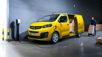 Ősszel jön az Opel villany-furgonja
