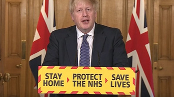 Boris Johnson: Túl vagyunk a járvány tetőzésén